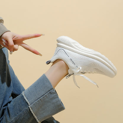 Zapatillas de correr transpirables para mujer. 