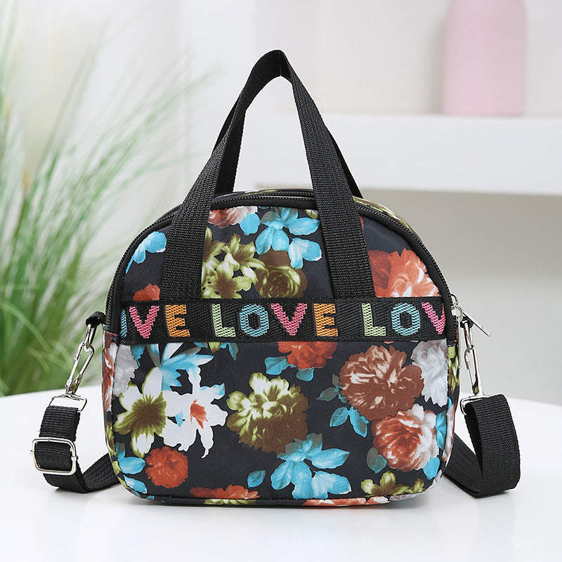 New printed women's shoulder bag