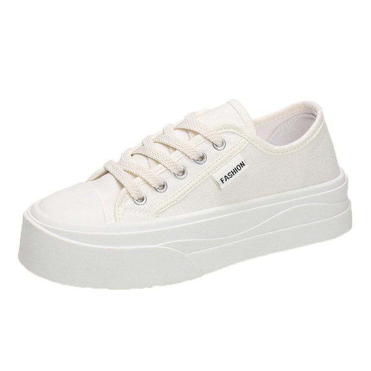 canvas shoes platform