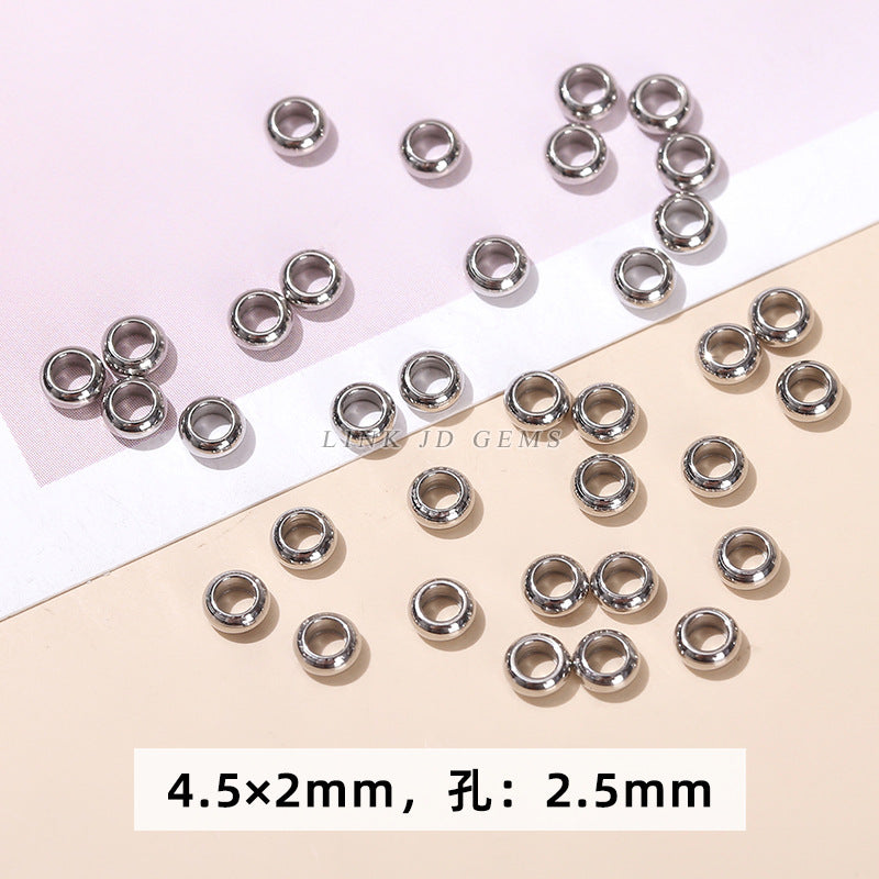 Stainless steel arc spacer bead spacer loose bead