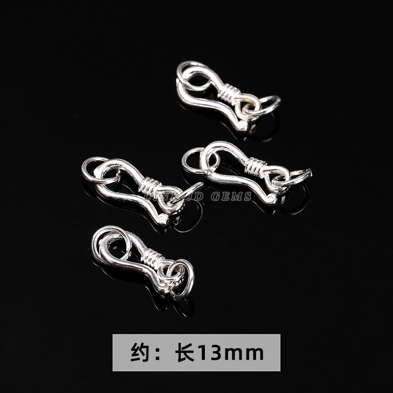 S925 silver bead spacer accessories flower tray snowflake spacer