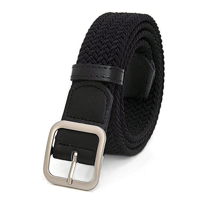 Unisex Braided Leather Belt