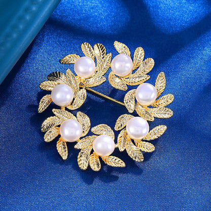 Freshwater pearl corsage