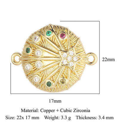 Ballerina Butterfly Tree of Life Copper Zircon Accessories