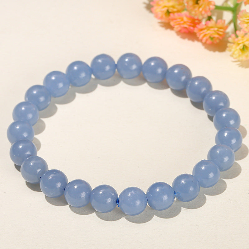 7A Natural Blue Angel Stone Bracelet