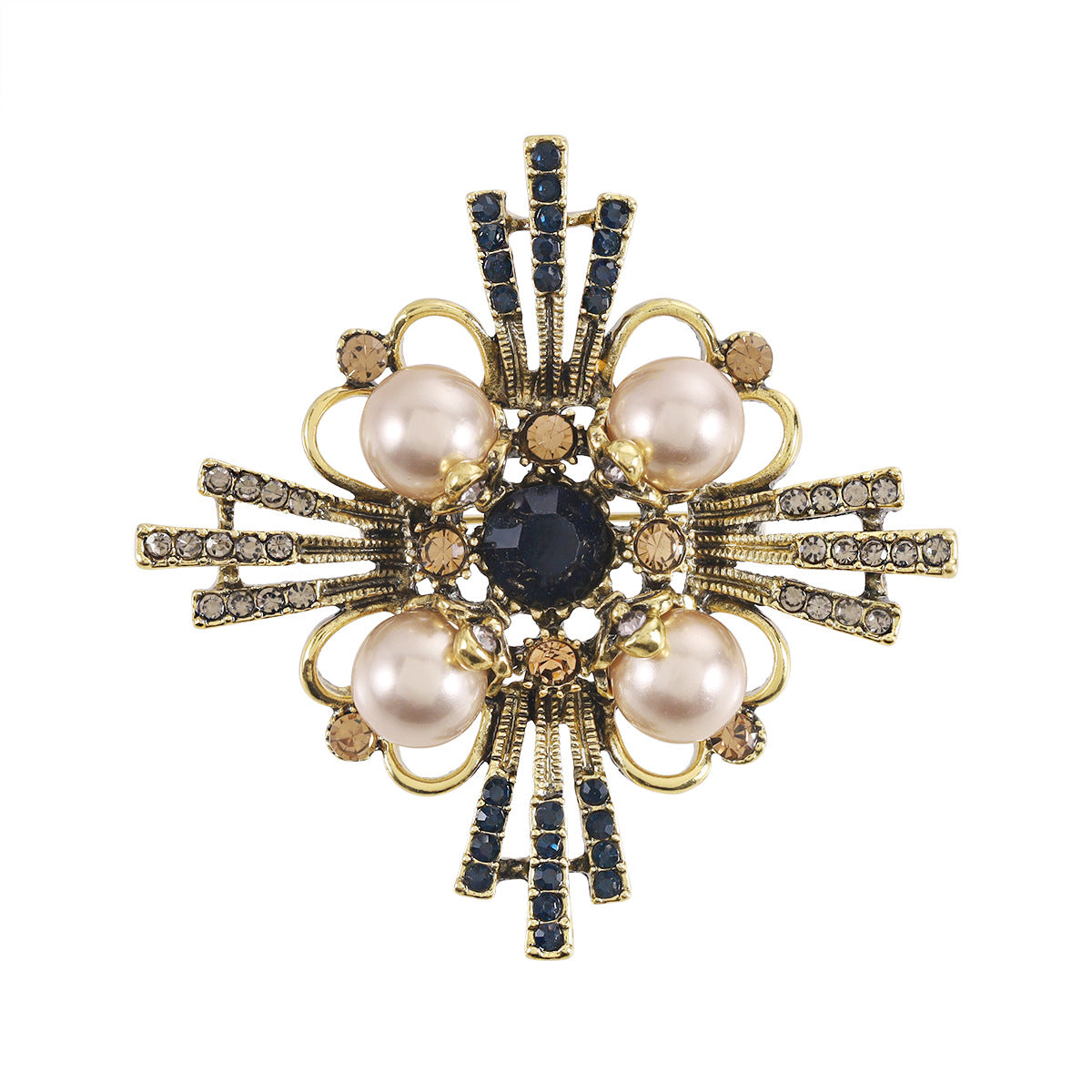 Pearl Flower Brooch