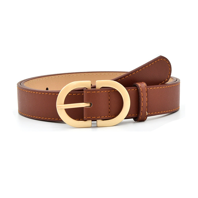 Versatile women's belt trend