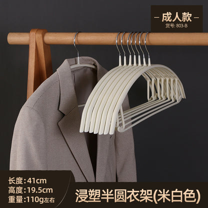 Adult Non-Slip Half-Round Hangers