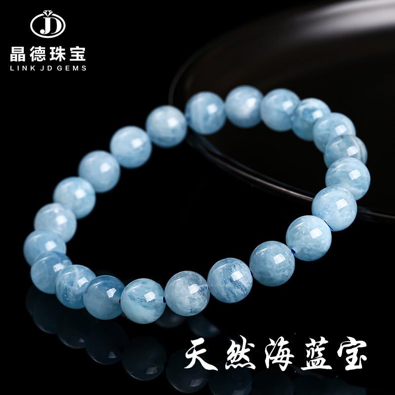 Brazilian Aquamarine bracelet for men and women