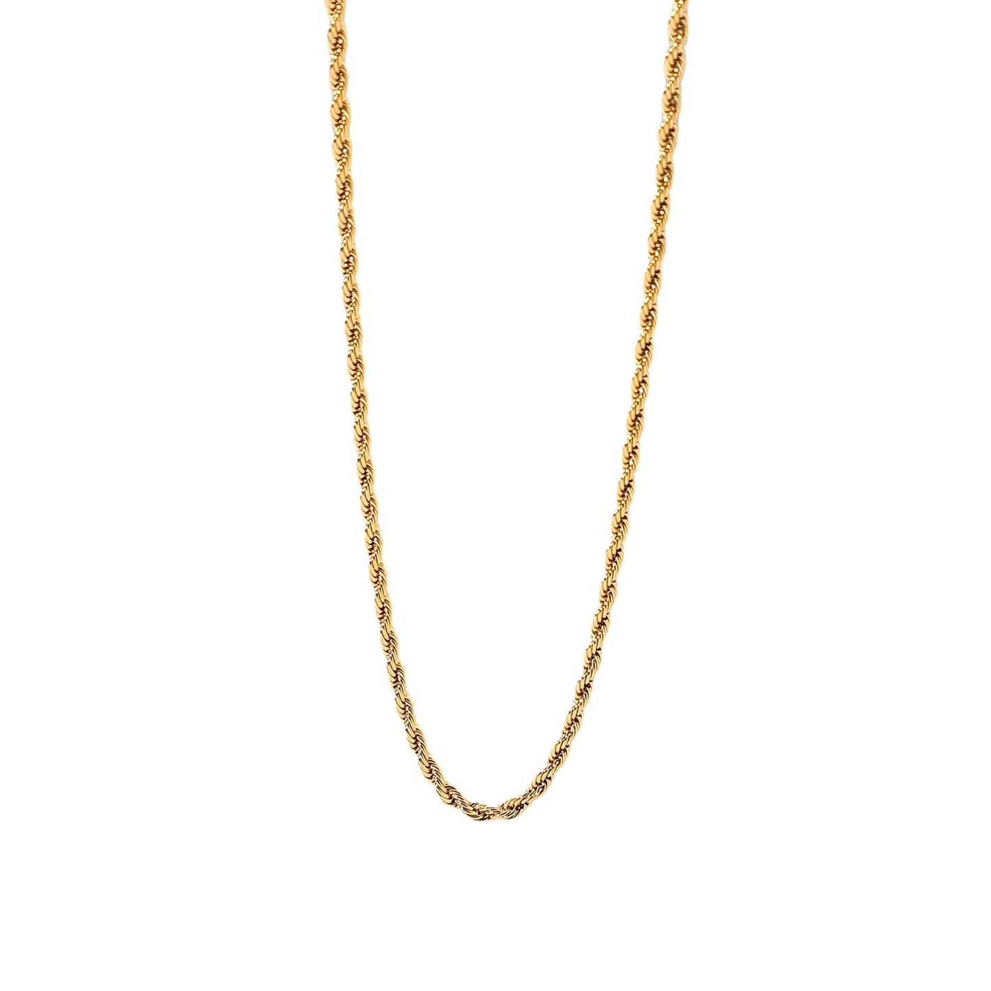 Gold chain necklace