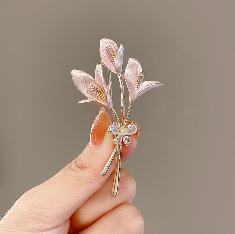 Lily Butterfly Brooch