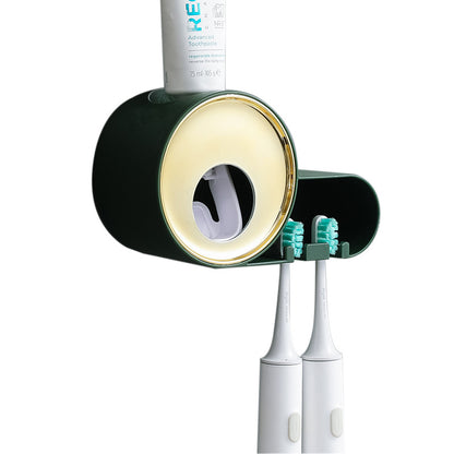 Toothbrush Holder Automatic Toothpaste Dispenser