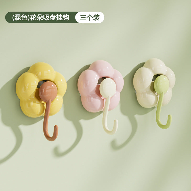 Flower Suction Cup Hooks