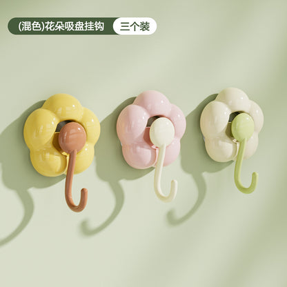 Flower Suction Cup Hooks