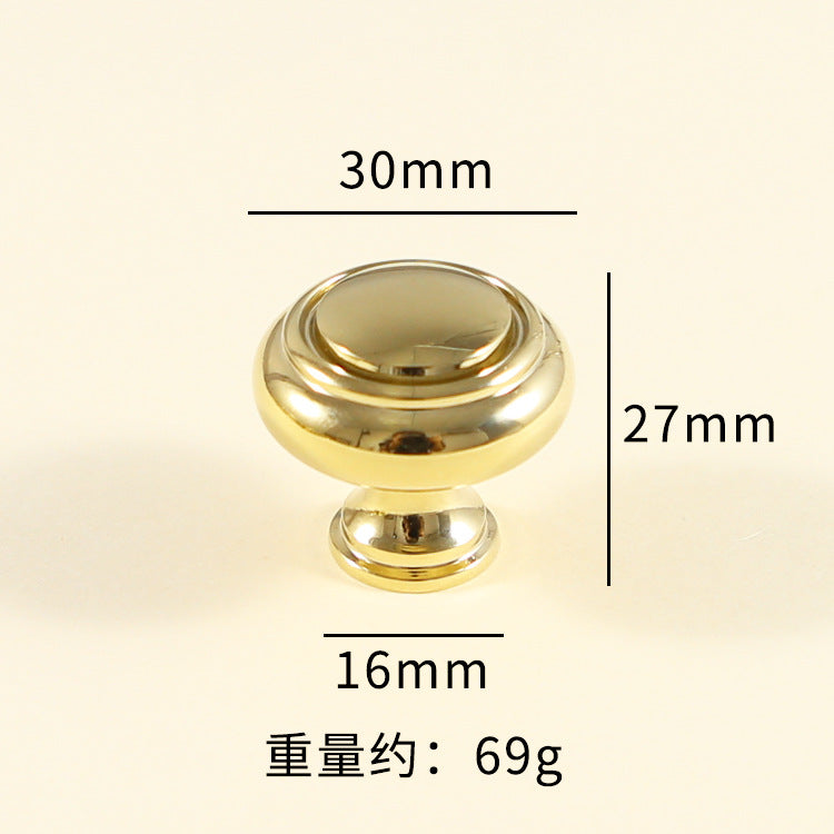 fashion Brass handle for French cabinet door