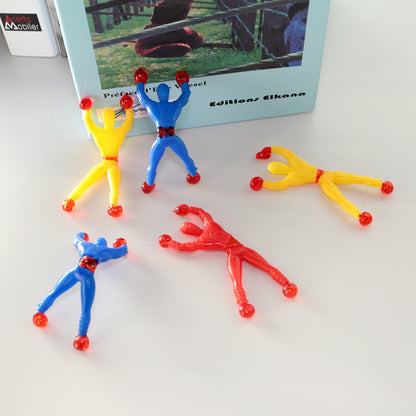 Sticky Wall Climbing Spiderman Toy