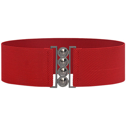 Wholesale belt red elastic waist seal