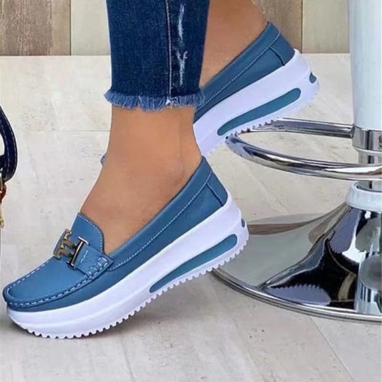 40-43PU shallow mouth women's shoes