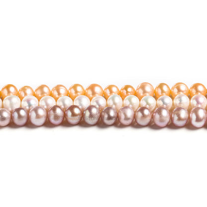 Freshwater pearl loose bead jewelry accessories