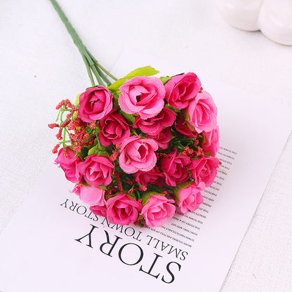 21 diamond roses 7 small roses bouquet