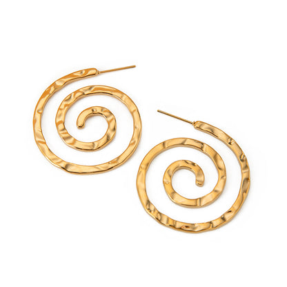 Swirl Hollow Earrings