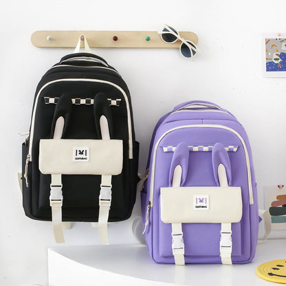 4-piece school bag, backpack