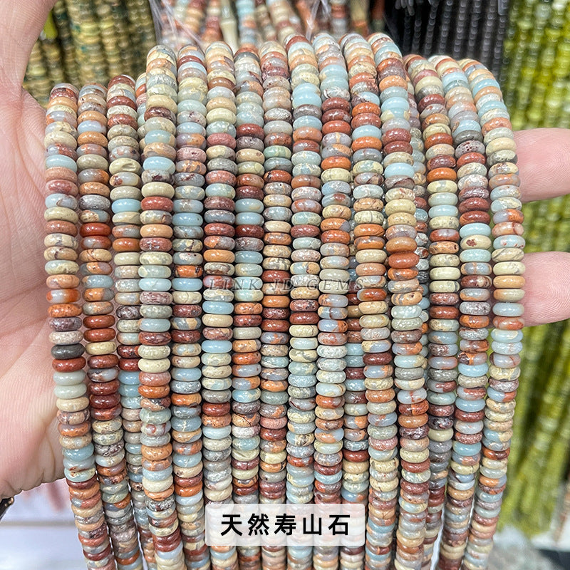 2 * 6Mm abacus beads disc loose beads