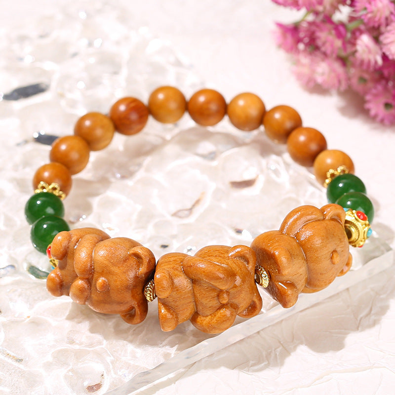 Barbie Sandalwood Sanbu Bear Bracelet