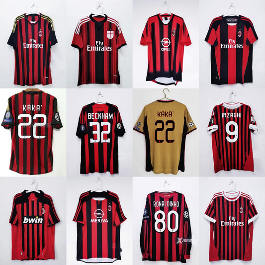 AC Home Away Kak¨¢ Maldini Shevchenko Ibrahimovi? Jersey