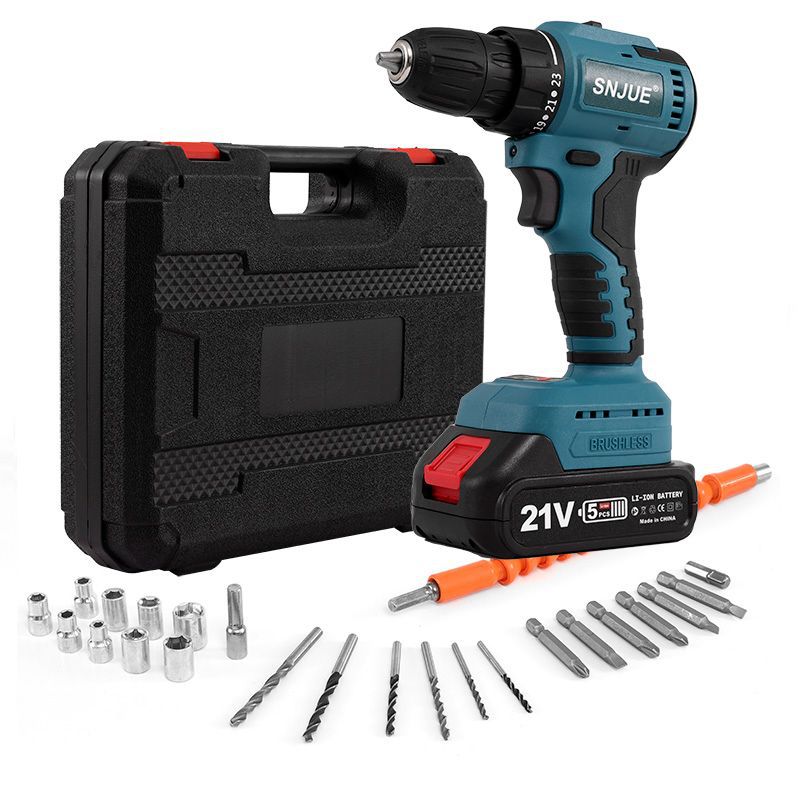 Combination tool brushless electric drill 21v high power