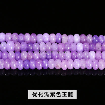 8 * 4Mm natural stone chalcedony abacus beads loose beads