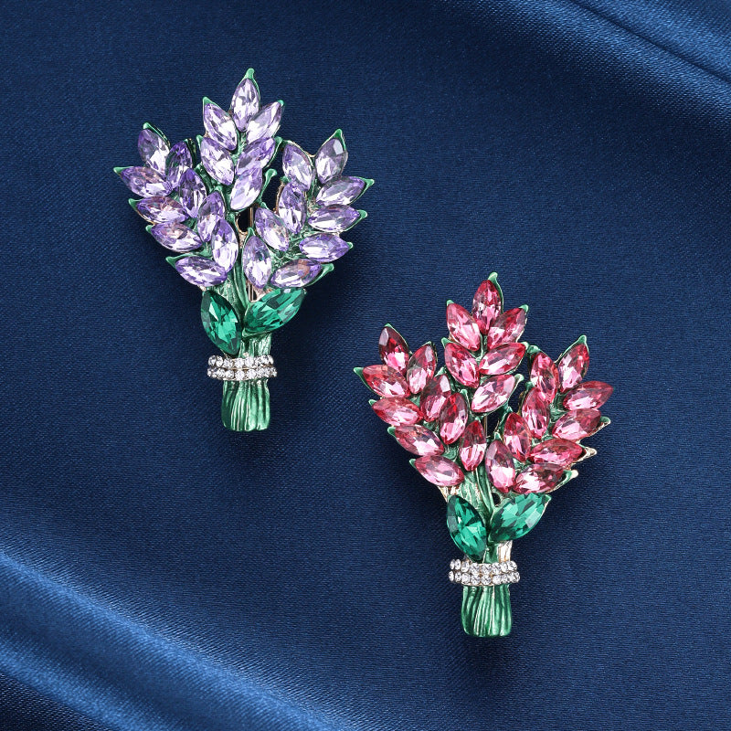 Lavender Brooch Fashion