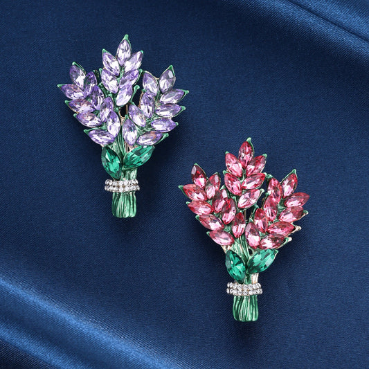 Lavender Brooch Fashion