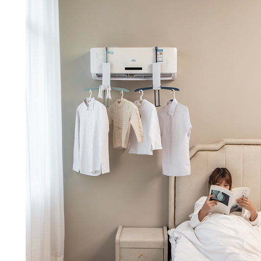 Portable folding drying rack