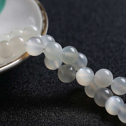 White moonlight loose beads DIY beads