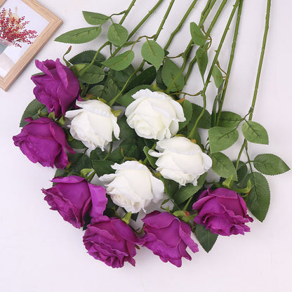 Rose single artificial flower