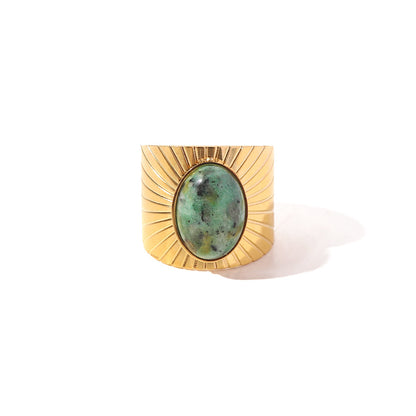 Turquoise Wide Open Ring