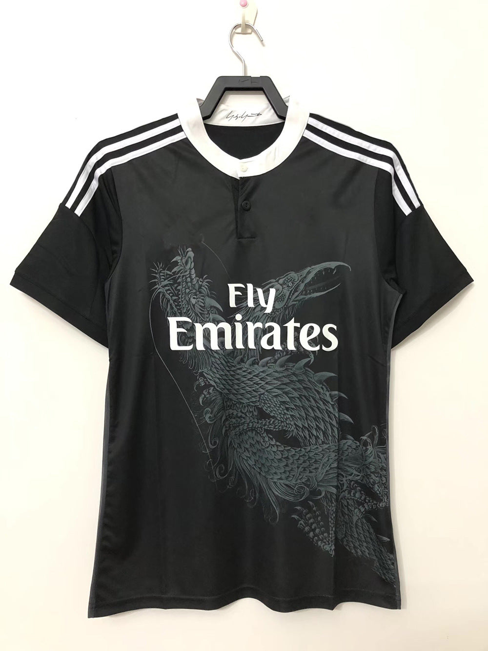 14-15 La Liga Real Madrid Retro Black Away Jersey