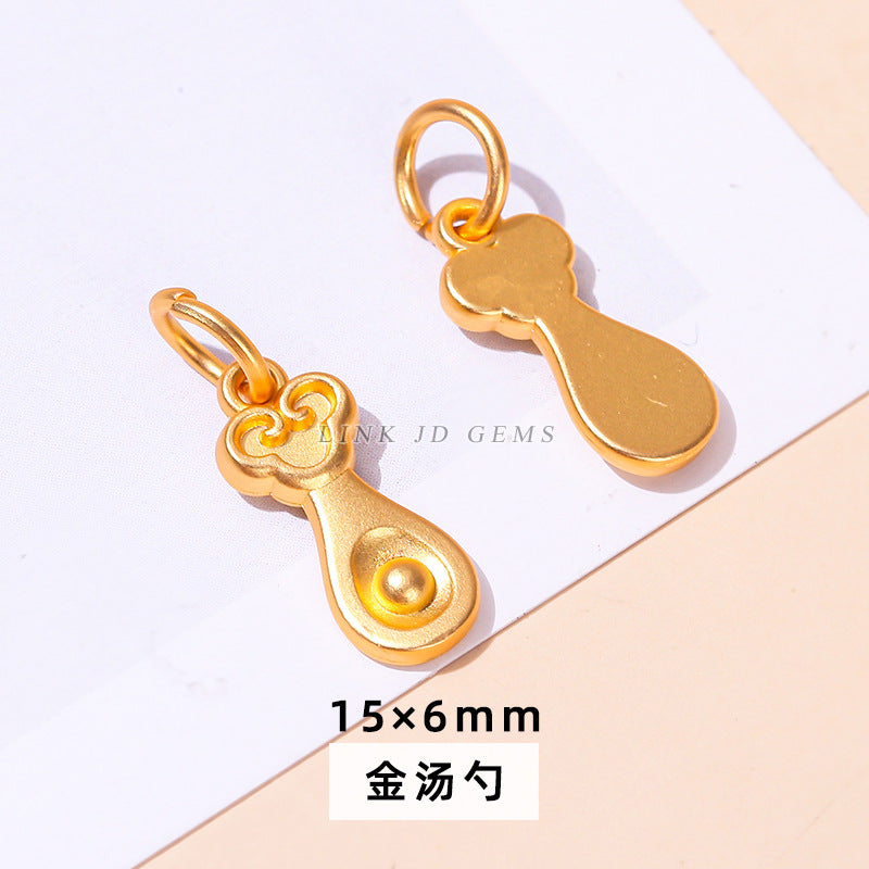 Aluminum gold ancient gold alloy accessories