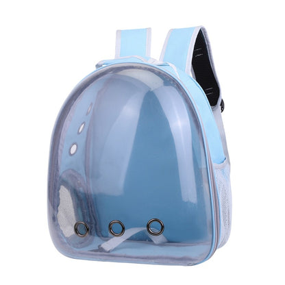 Pet shell transparent backpack