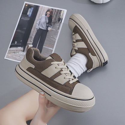 Women's fashion casual thick-soled shoes