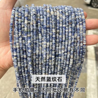 4 * 2Mm natural jade abacus beads loose beads