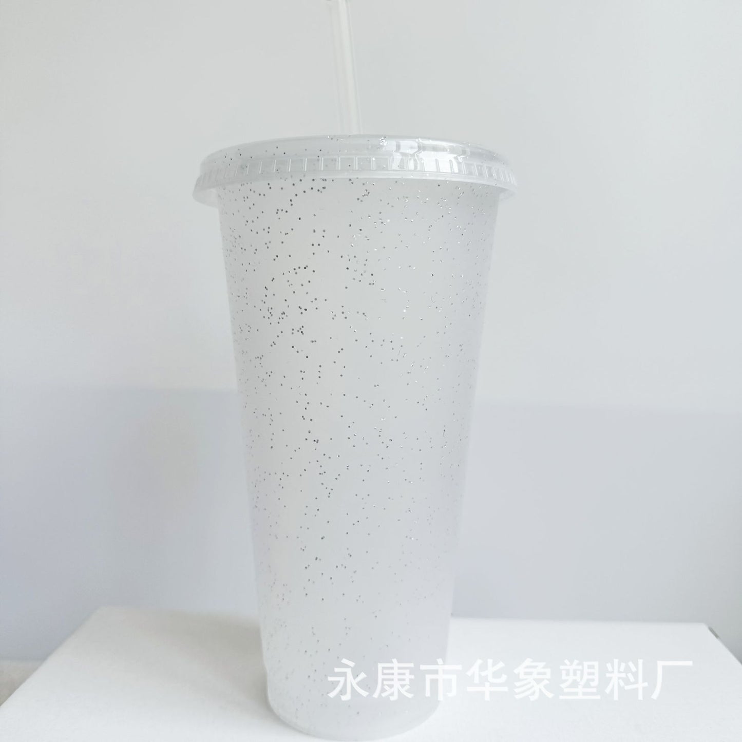 Straw cup wholesale can make logo.