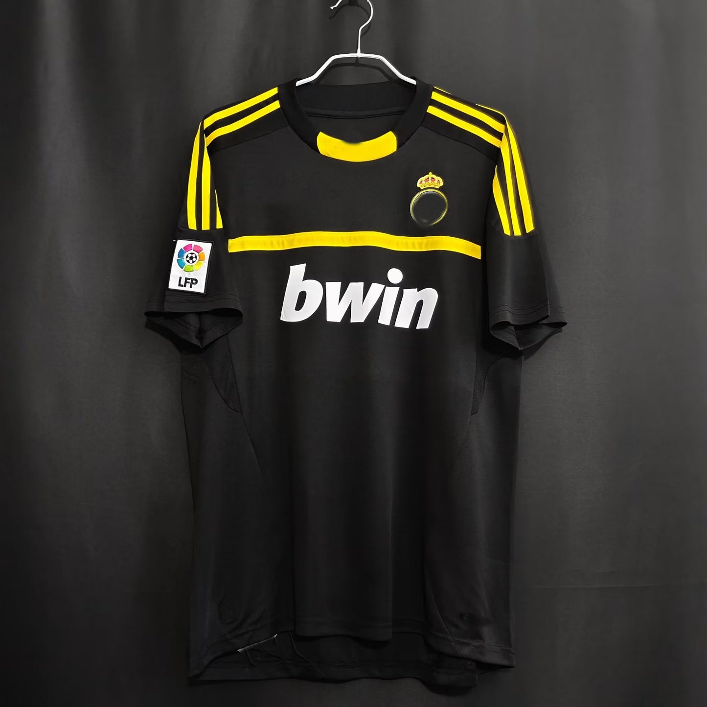 11-12 Real Yellow Black Retro 1 Casillas GK Jersey