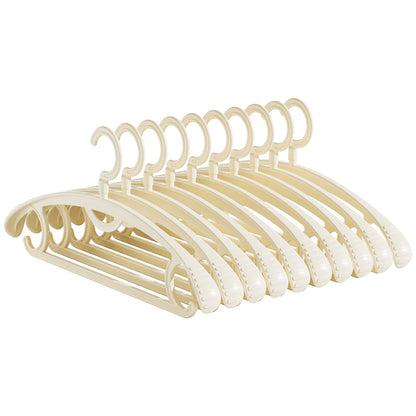 Wide Shoulder Non-Slip Plastic Hanger