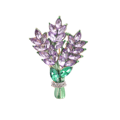 Lavender Brooch Fashion