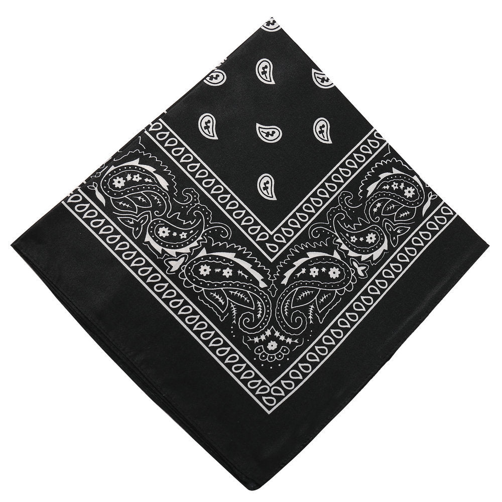 Flower square bandana magic headscarf