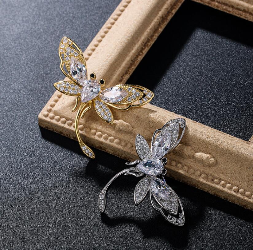 Insect-shaped brooches are versatile