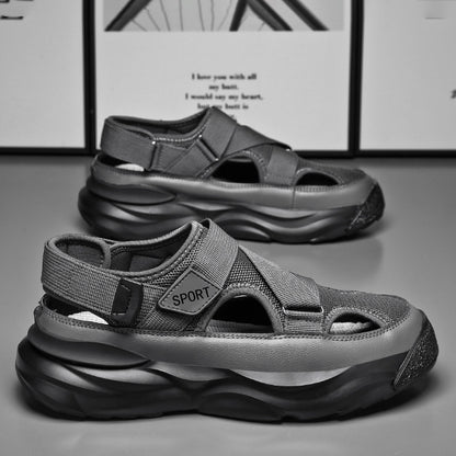 Breathable Closed-Toe Non-Slip Sandals