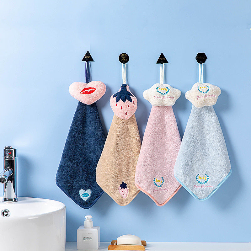 Thickened Hanging Hand Towel